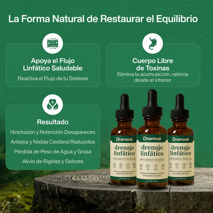 Drenaje Linfático Drenova — Gotas Naturales